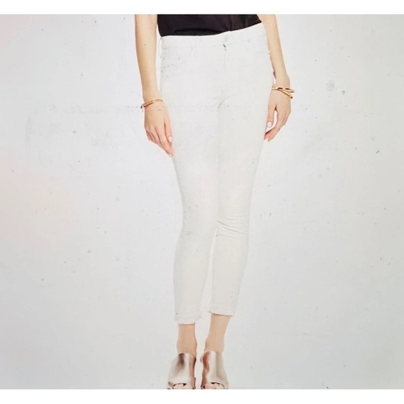MOTHER Denim - Mother Denim Off White Jeans High Waisted Looker 25 Whipping the Cream